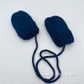 Solid Color knitted gloves for baby